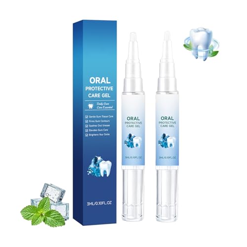 2PCS Gum Repair Gel 2026 Upgrade Teeth Repair Gel Gum Protect Repair Gel Teeth Whitening Gel Teeth Whitening Essence Pen for Deep Cleaning & Fresh Breath Protect Gums & Oral Care