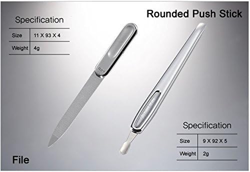 Miniatura 8 de Cortaúñas coreano! Juego de cortaúñas del mundo No. 1 Three Seven (777) Kit de manicura de viaje y pedicura (11 piezas) Fabricado en Corea, desde