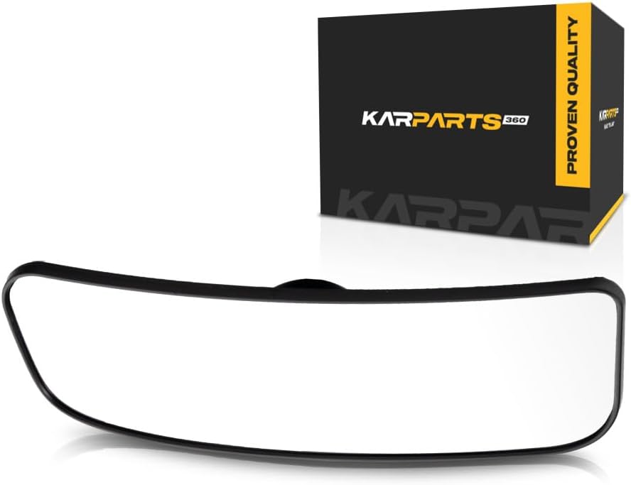 For Nissan NV1500/NV2500/NV3500 2012-2021 Mirror Glass Driver Side | Non-Heated | Convex Glass Type | Subsidiary Glass | Standard Mirror | w/Backing Plate | Cargo Van | S Model | Performance