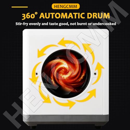 Electric Home Coffee Roaster Machine with Timer - 1.5kg Capacity Drum Roasting for Beans, Nuts, and Chestnuts - Image 5
