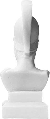 Miniatura 4 de Pericles, líder de la democracia ateniense, escultura de estatua de alabastro fundido