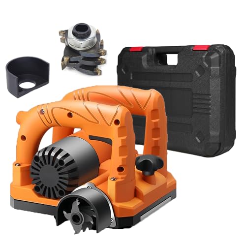 Fablestoryem Electric Wall Planing Machine, Electric Wall Scraper Planner 220V 5800W/6800W Concrete Shovel Machine Planer Scraper 125mm Width 1-4mm Depth,6800W