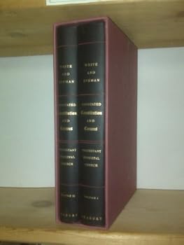 Unbound Annotated Constitution and Canons : Protestant Episcopal Church - 2 Vol. Set Book