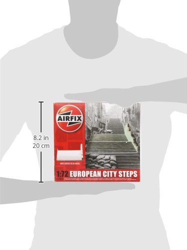 Airfix- European City Steps 1:72, A75017