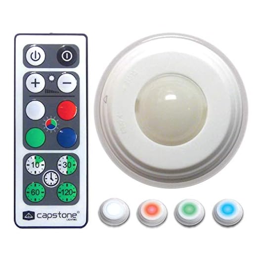 Hoover Multi-Color LED Accent Lights with Remote Control-5 Pack