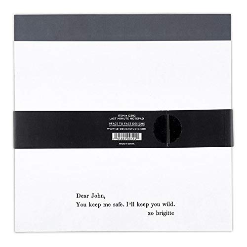 Bloc-notes Santa Barbara Design Studio chic 7,25 x 7,25 pouces de qualité supérieure