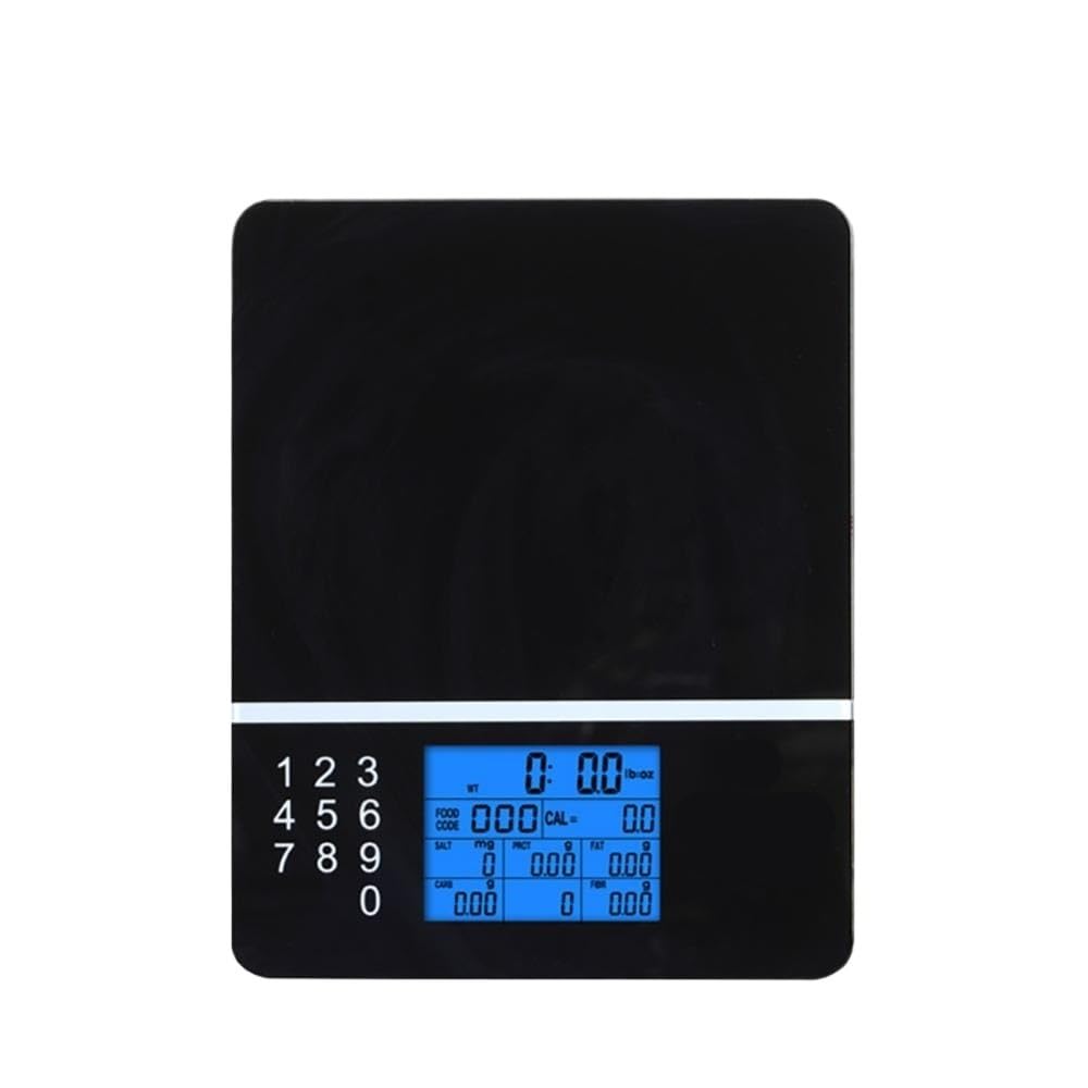 Báscula de cocina digital de alta precisión, báscula for cocinar, báscula de alimentos multifunción for hornear, cocinar y hacer dieta