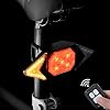Fietsknipperlicht met draadloze afstandsbediening, WASAGA Fietsachterlicht Achterlicht met knipperlicht voor fietsen, 5…