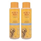 Burt's Bees for Pets Tearless Puppy Shampoo with Buttermilk, 2pk, 95% Natural Origin Formulas, Best Tearless Shampoo for Puppies - Gentle Dog and Puppy Shampoo Tear Free, 16 oz - 2 Pack