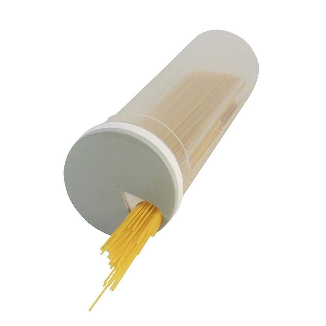 Xvhoab Grain Pasta Container Plastic Cereal Storage Dry Food Dispenser Tank With Rotating Lid For Noodles Pasta Container