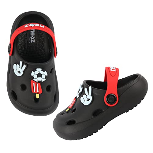 Image of NEOZ Casual Slingback Clogs for Kids with Soft Sole | Slip-On Breathable, Lightweight | Comfortable & Durable | Stylish Indoor & Outdoor Sandals Clogs for Kids