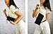 Tainada Men Women Phone Neoprene Shockproof Zippered Case Bag Pouch with Finger Ring Strap for iPhone 16/15 Pro Max, 16/15 Plus, Samsung S24+, S23, A54, Z Fold6 (Black)