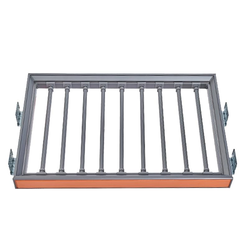 Perchero retráctil extraíble para pantalones para armario, cesta de almacenamiento de aleación de aluminio para ahorrar espacio, se adapta a armarios de 22.2 a 38 pulgadas de ancho (C 81.4 x 43 cm)