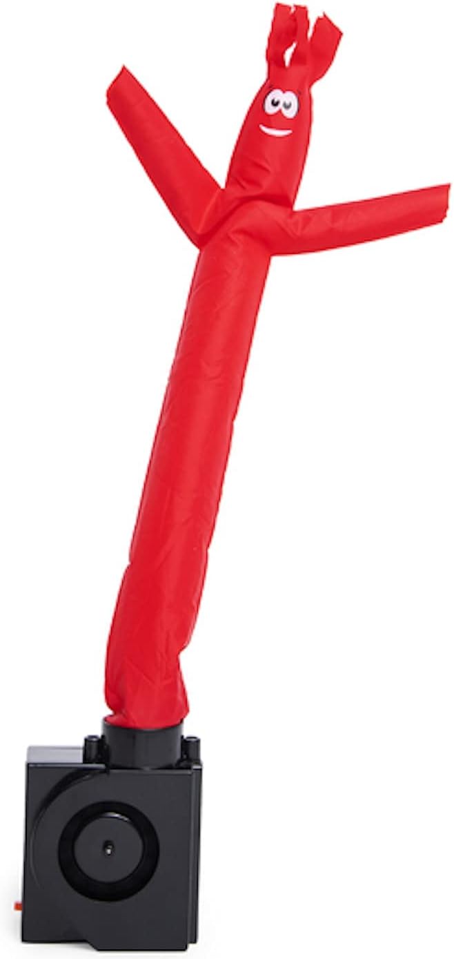 Gener8 Inflatable Waving Guy Desktop Mini Wacky Tube Man 17 inch, Red, Small