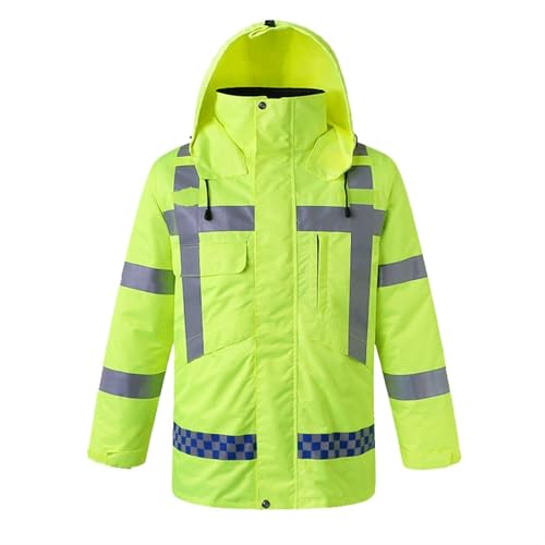 Veste de sécurité réfléchissante homme isolation thermique vêtement travail