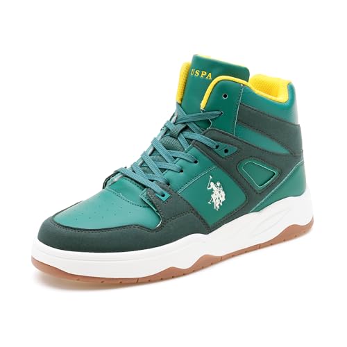 Image of USPA U.S. Polo Assn Men|Bruce|Black Stylish Casual Sneaker Shoes for Man