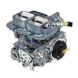 A-Team Performance 428 Universal Weber Type Carburetor 38X38 2 Barrel Carb Compatible With Fiat Renault Ford VW Volkswagen 4C