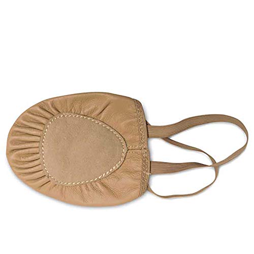 Danshuz Youth/Adult Freedom Leather Half Sole Shoe Style 364 (XXL, Light Tan)