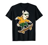 Llama Skateboarding Skater Men Boys Kids