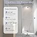 EASYWORC Frameless Pivot Shower Door 32