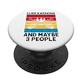 Photo Gallery i like kayaking and maybe 3 people - funny kayaker vintage popsockets popgrip intercambiabile Photo Gallery i like kayaking and maybe 3 people - funny kayaker vintage popsockets popgrip intercambiabile