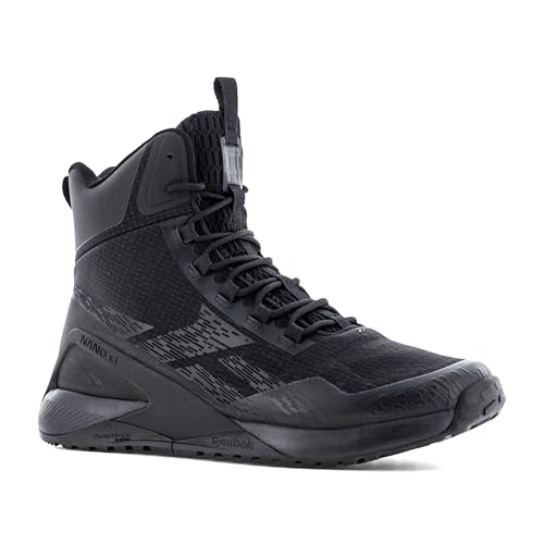 Reebok Men's Nano X1 Adventure Tactical Soft Toe Black...