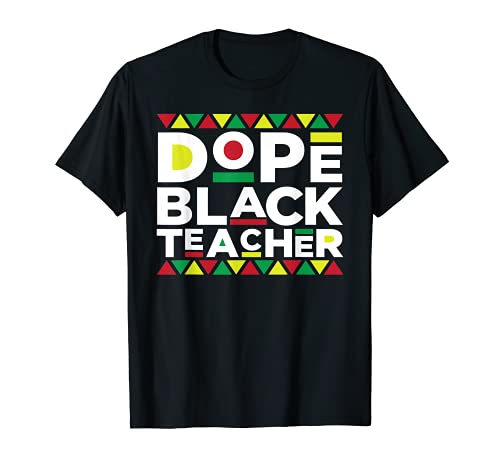Docentes docentes negros de la droga Orgullo de historia negra Camiseta