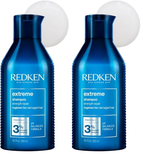 Image of Redken Extreme Anti-Breakage Shampoo, 300 ml (Pack of 2)