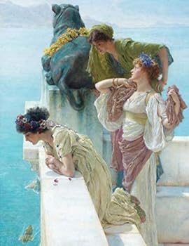 Lawrence Alma-Tadema LARGE Notebook #18: Notebook College Ruled to Write in 8.5x11" LARGE 100 Lined Pages - Coign of Vantage - Cool Artist Gifts