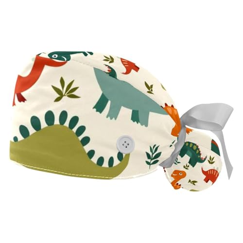 Bonnet de travail mignons petits dinosaures pour égayer l'hôpital et la cuisine
