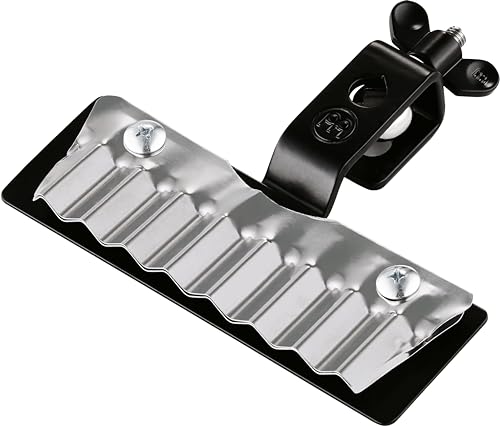 Meinl Crasher for Percussion Rigs and Drum Set, Medium Size - NOT MADE IN CHINA - Guiro Style Steel...