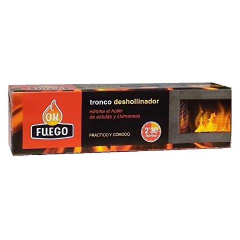 OK FUEGO Cleaning Log for Chimneys and Stoves Cover