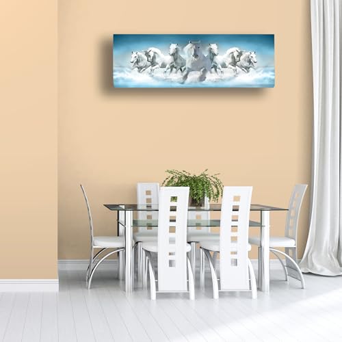 Image of Polyester Printed Air Conditioning Dust Cover Folding Designer Ac Cover For Indoor Split Ac 1.5 Ton (97X 31X 21 Cm ) (7 Horse)