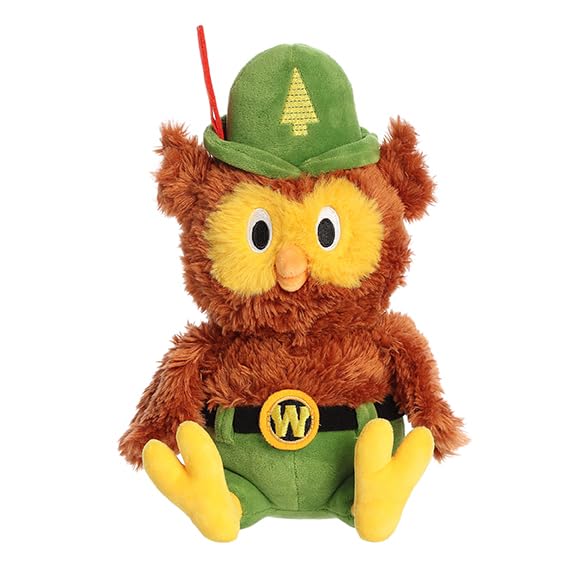 Aurora(r) Official Licensed Woodsy Owl Stuffed Animal - Soft and Cuddly Toy for Imaginative Play - Perfect for Kids, Nature Lovers, and Woodland-Themed Decor - Brown 10 Inches - Image 2