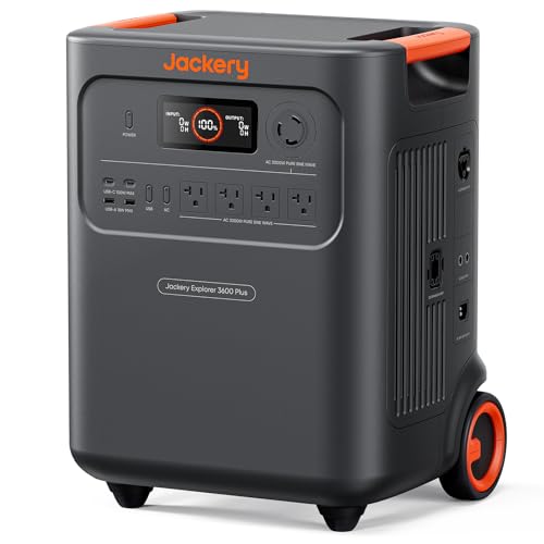 Jackery 3Kw瞬最6Kw ポータブル電源 3600Plus 3584Wh Amazon.co.jp: Jackery (ジャクリ) ポータブル電源 3600Plus 3584Wh 大