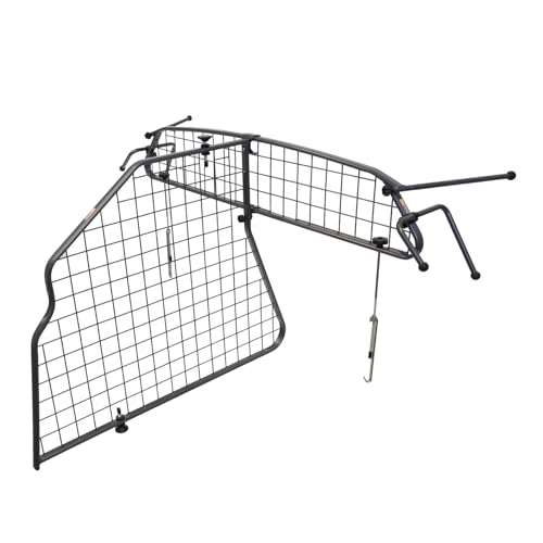 Travall Dog Guard & Divider Bundle Compatible with Audi Q5 SUV (2020-) | Vehicle Specific Trunk Guard & Luggage Barrier Load Separator Heavy Duty Powder Coated Steel Pet Barrier