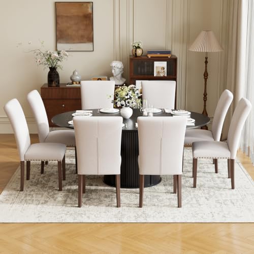 MALOL Extendable Round Dining Set
