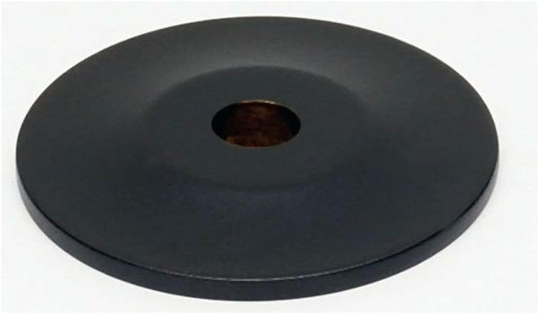 Alno A815-1P-AEM Traditional Knobs Backplates, Antique English Matte, 1"