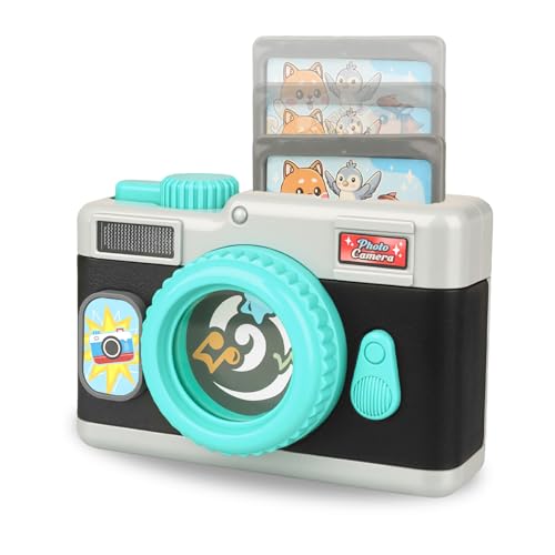 Ella Dream Pretend Play Camera Toy with Sound and Light for Toddlers Kids Babies; Great Gifts for Boys and Girls for Birthday Baby Shower Festival