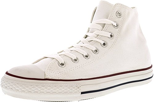 Converse Chuck Taylor All Star Hi Top Sneaker Optical White 9.5 Women/7.5 Men