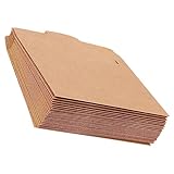Enveloppes marron - adaptées au stockage de cd, documents, cartes, papier, , etc., une large gamme d'utilisation, sacs de rangement pour CD