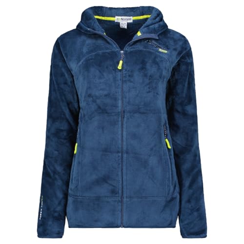 Geographical Norway Damen Jacke Upalood Fleecejacke mit Kapuze Zipper...