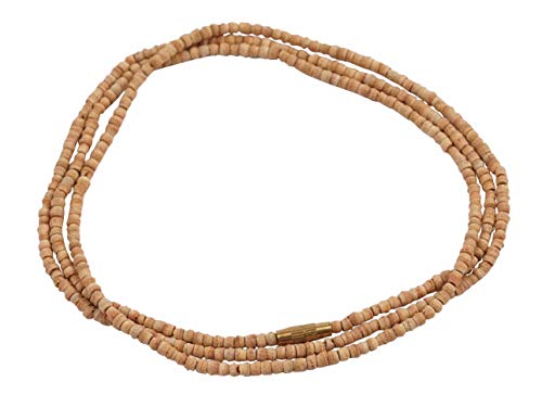 IBA Indianbeautifulart Handgeknupft Heiliges Basilikum Mini Tulsi Perlen Halskette Cover