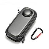 Kivivaka Tragbare Mini-Aufbewahrungstasche für Insta360 X4 Zubehör, kratzfeste EVA-Tasche, schwarz