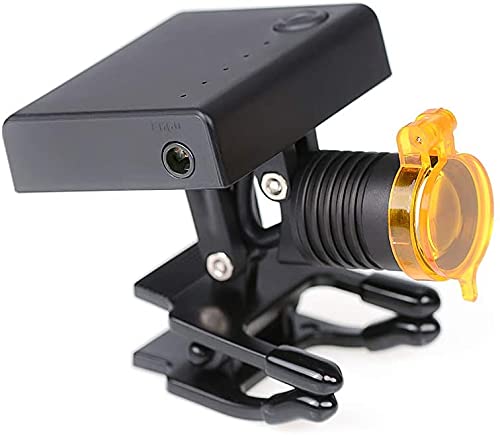 USfire Dental LED Loupe Light Surgical LED Headlight Wireless with Optical Filter for Dental Medical Loupes Clip-on (DY-010 3W)