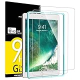 NEW'C 2 Stück, Schutzfolie für iPad Air 3 10,5 Zoll (2019), iPad Pro 10,5 Zoll (2017) & ein Ausrichtungswerkzeug, Panzer Schutz Glas Folie,9H Festigkeit,HD Bildschirmschutzfolie, 0.33mm Ultra-klar