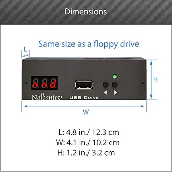 Nalbantov N-Drive 1000 un emulador de disquetera USB para Yamaha Disklavier Control Wagon DKW10 or PPG10R