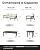 Patio Kingdom 7 Piece Patio Furniture Set, HDPE Outdoor Sectional with Beige Washable Thick Cushions, Coffee Table & Side Table, Patio Conversation Sets for Lawn, Garden, Porch, Balcony (Grey Frame)