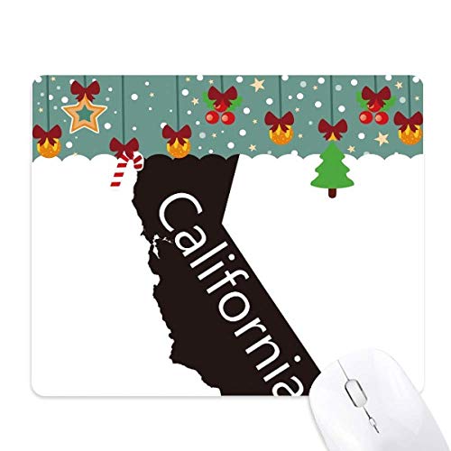 Tapis de souris antidérapant Californie pour éviter les glissements