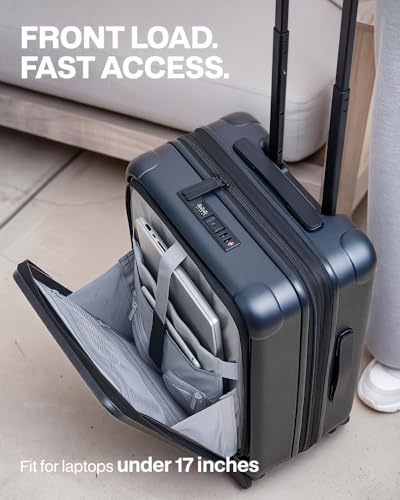 Coolife Carry On Luggage Suitcase